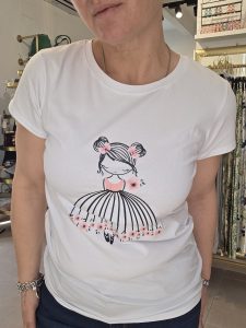 T shirt bamboline