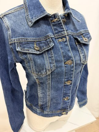 Giubbino jeans elasticizzato
