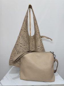 Borsa a sacca traforata