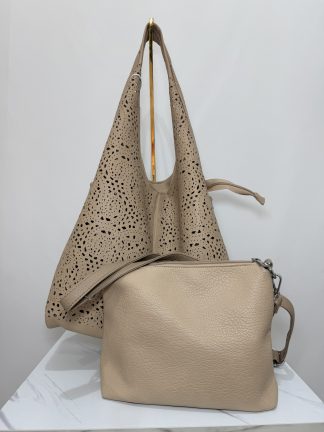 Borsa a sacca traforata